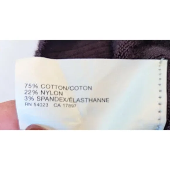 GAP Ribbed Cotton-Blend Turtleneck Sweater Women’s Size S – Eggplant Purple - Picture 10 of 11